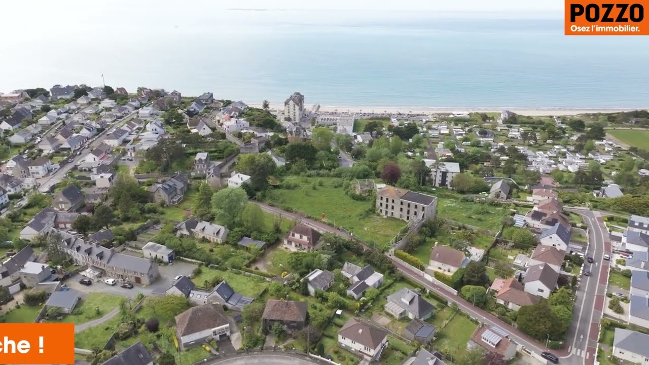 À DONVILLE - Parcelles à construire - Vue imprenable sur la mer et les îles Chausey