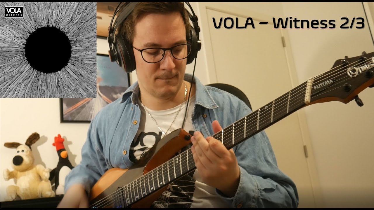 VOLA - Witness full album guitar cover 2/3 (These Black Claws, Freak, Napalm)