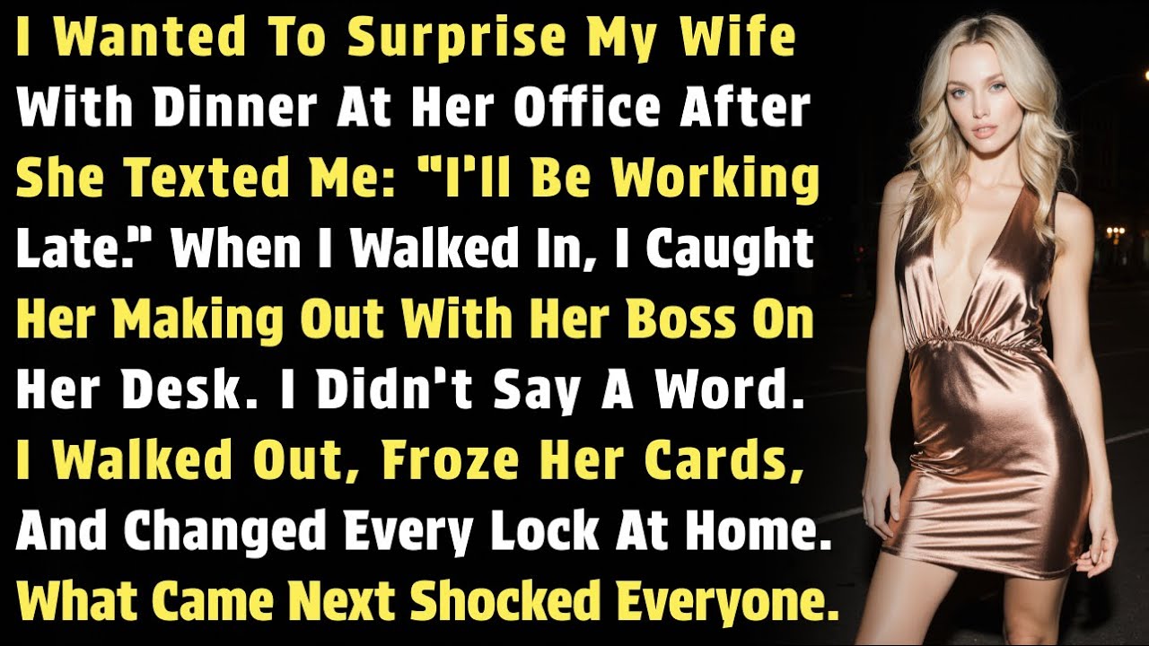I Wanted To Surprise My Wife With Dinner At Her Office After She Texted Me: “I’ll Be Working…