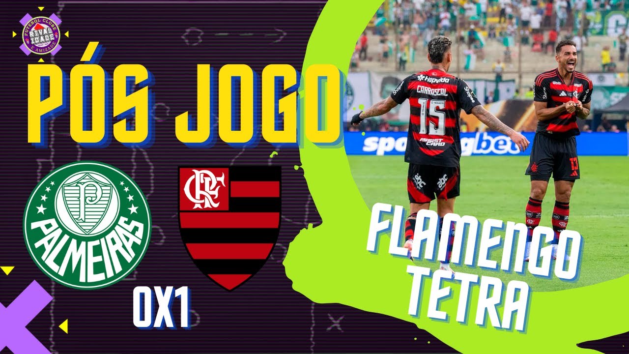 Pós Jogo Palmeiras 0x1 Flamengo | Final Libertadores