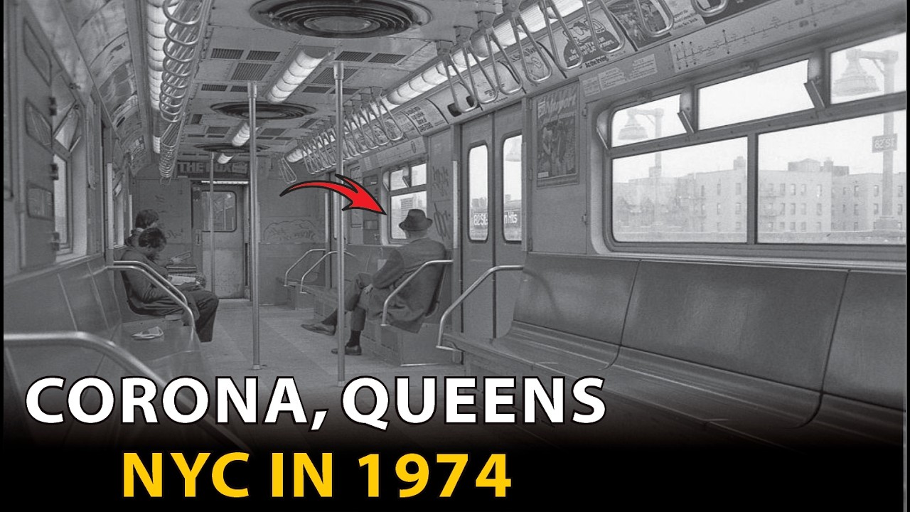 Corona, Queens 1974: Rare Photos of Gritty NYC Life & The 7 Train.