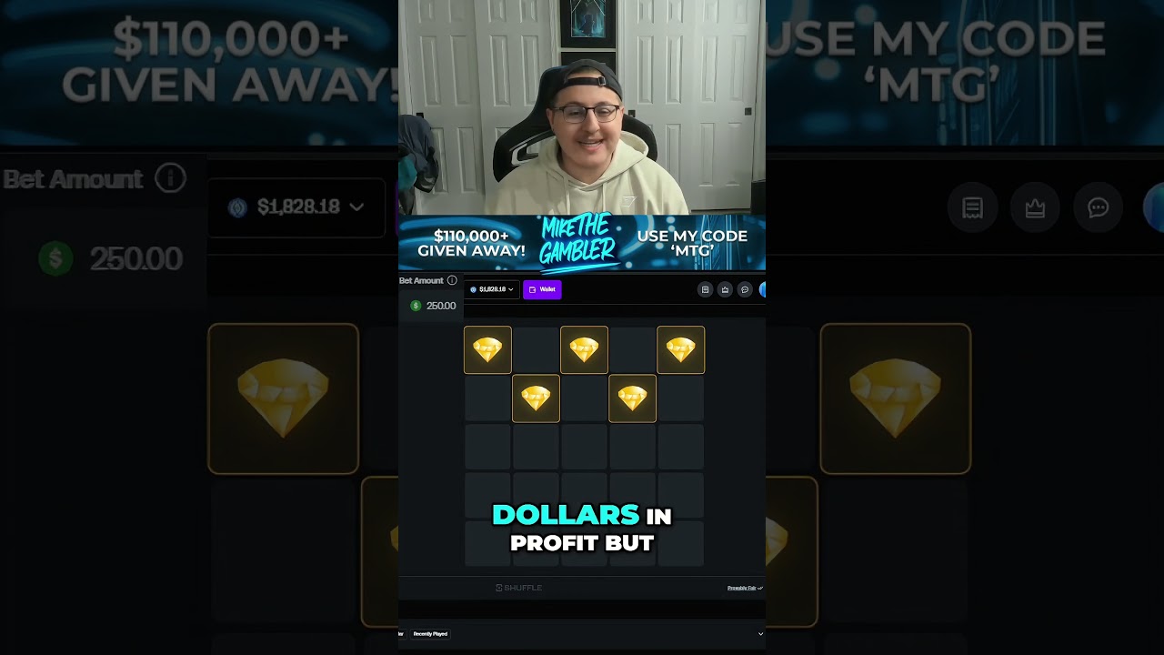 INSANE Mines Win! $250 Became $580 Instantly 