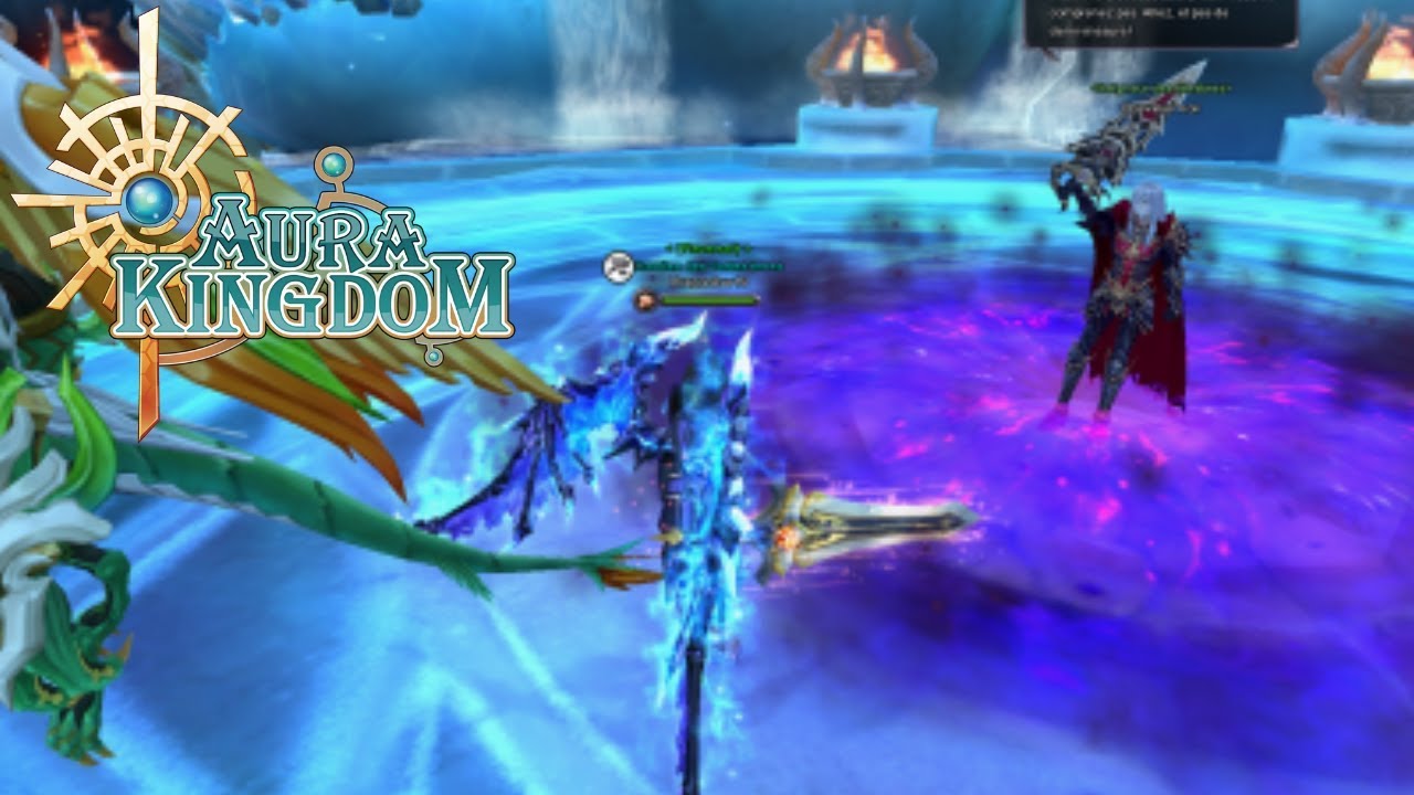 DRAGONLIVE ET LE CHEVALIER NOIR (AURA KINGDOM)