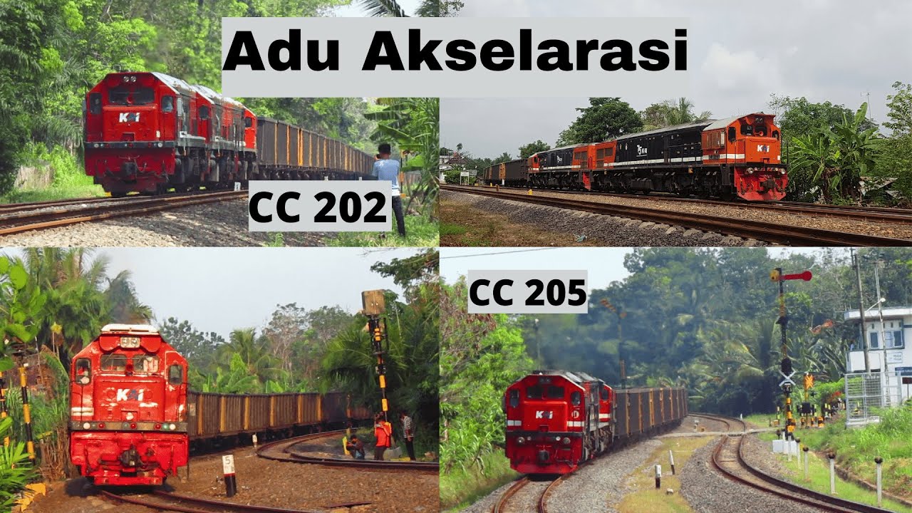 Adu Akselerasi | CC202 dan CC205 Berangkat dan Ngebut !