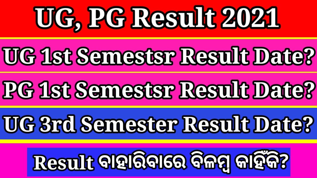 ug pg exam result date 2021| ug pg result 2021| ug 3rd semester result 2021| ug pg result update