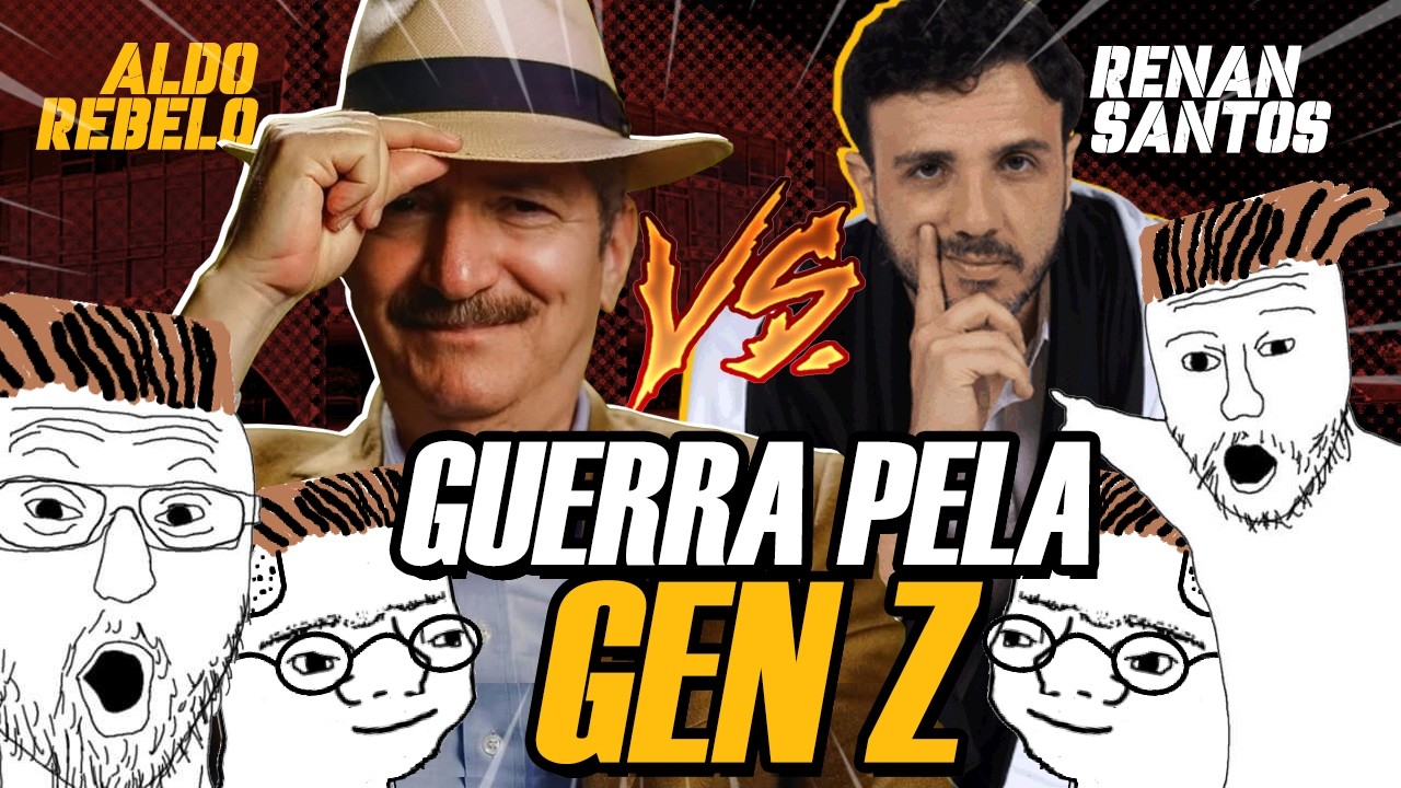 ALDO REBELO VS RENAN SANTOS A GUERRA PELA GERAÇÃO Z