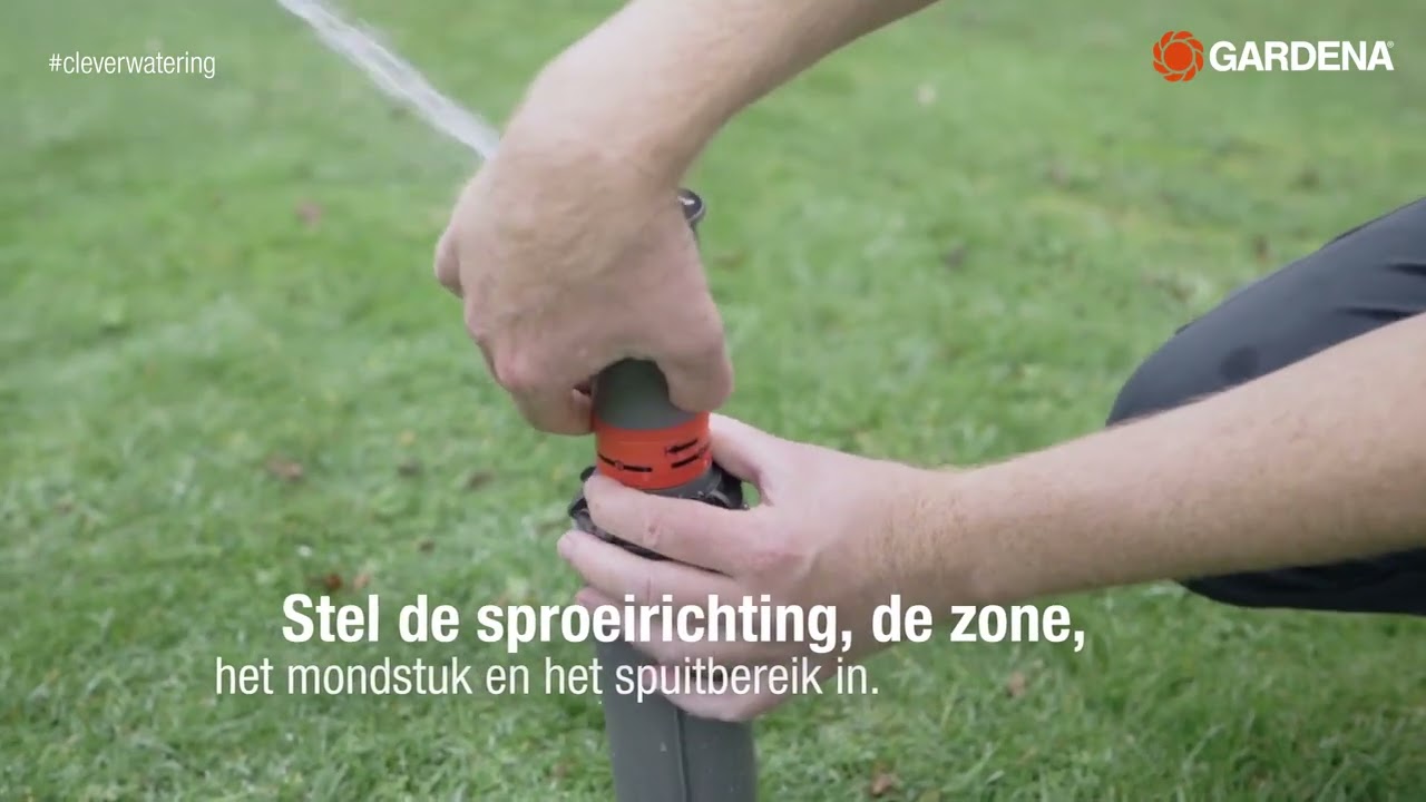 How to – GARDENA Sprinkler systeem installeren