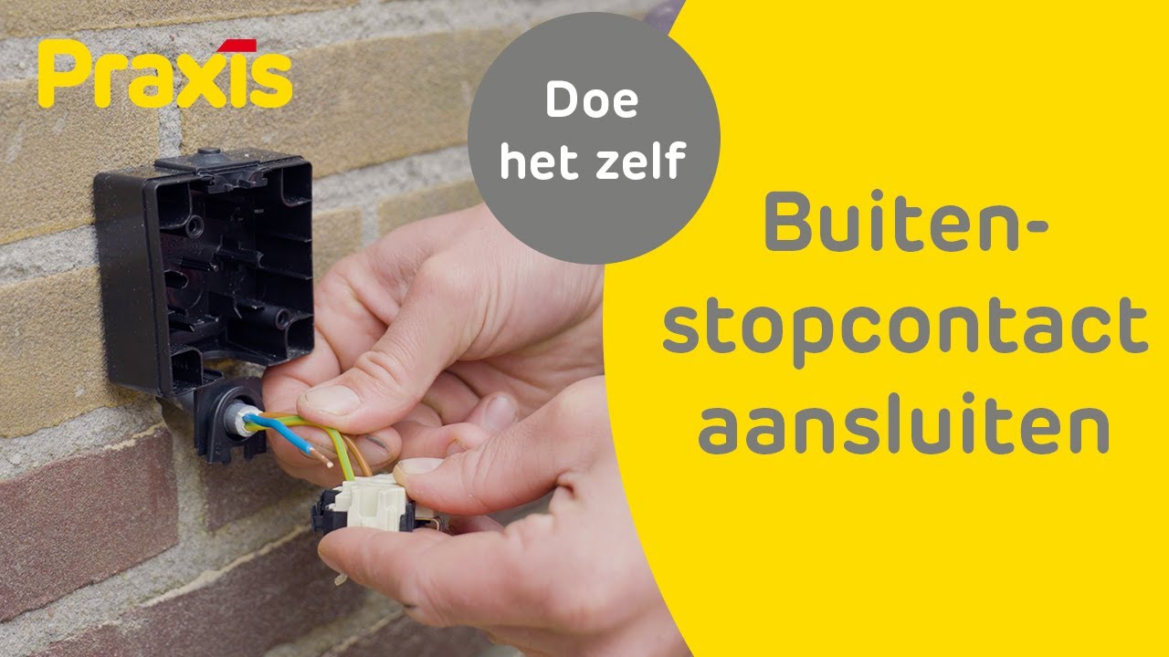 Buitenstopcontact aansluiten: zo pak je dat aan | Praxis