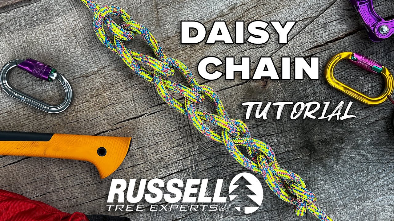 How to Tie the Daisy Chain Knot (Chain Sinnet) I Russell Tree Experts