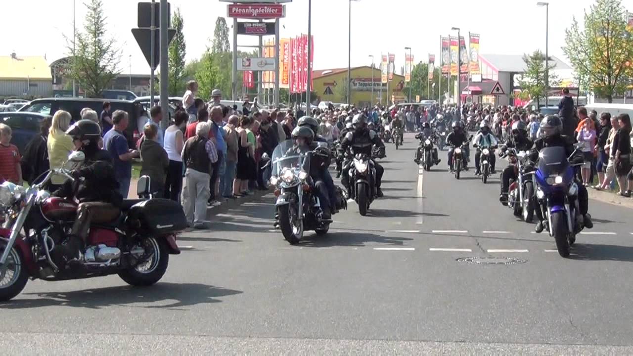 1.Mai Biker Ausfahrt 2012 Sangerhausen