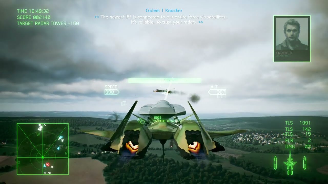 Ace  Combat 7 - ADF-01 Full-Laser Loadout Mod - Long-Range Retargetable Laser and Interceptor Laser