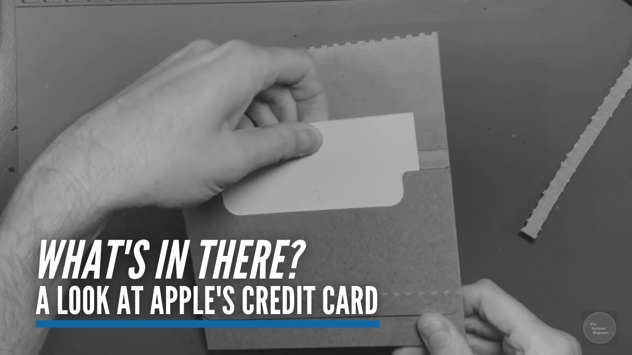Hey, what's in there? A Look at Apple's Credit Card (well, mostly the packaging)!