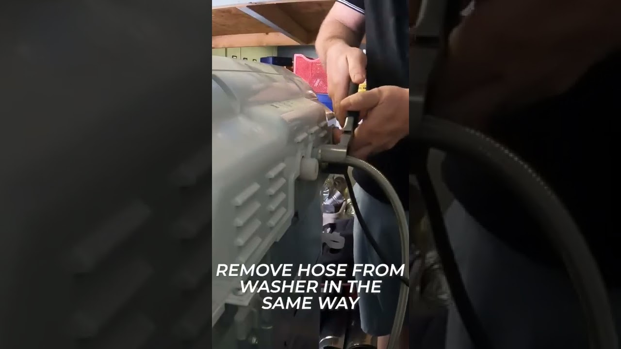 How To: Replace your Washing Machine Hose #shorts #appliance #washers #hose
