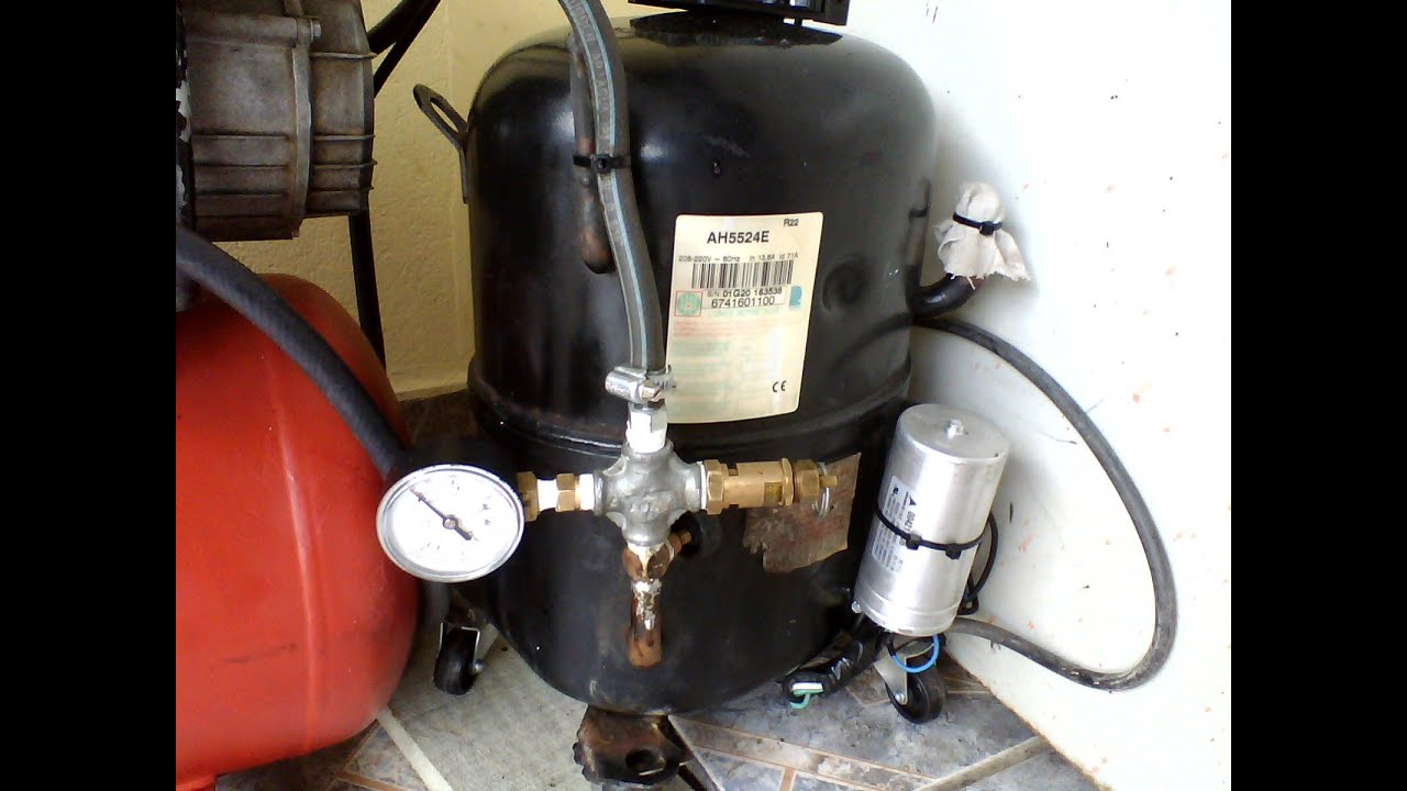 compressor caseiro com motor de 21000 btu