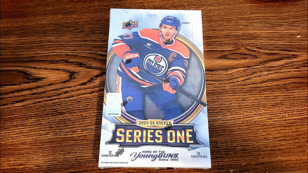 Cartes de Hockey - 2025/26 Upper Deck Series 1 Hobby Box Break! | OUTBURST YOUNG GUNS!!