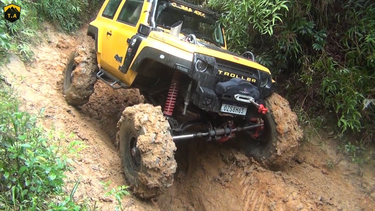 Transcatarina - Tubarão - Dia 4 - EROSÃO NA CHUVA - Troller novo gigante!