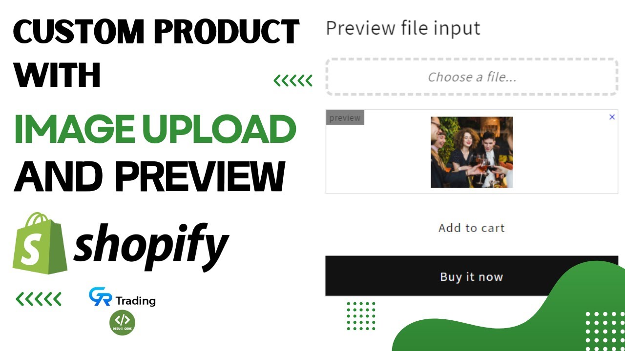 Custom product with image upload and&nbsp;preview | GRT APP