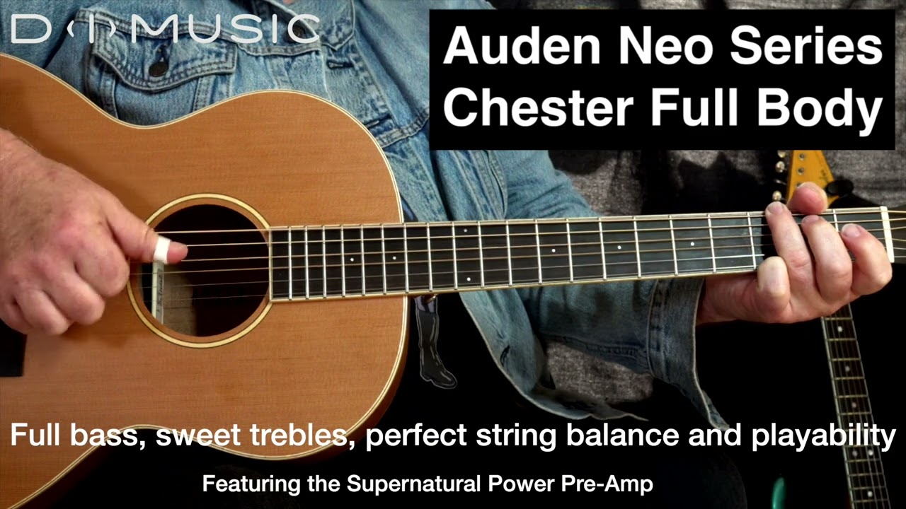 Auden Chester Full Body Acoustic Guitar