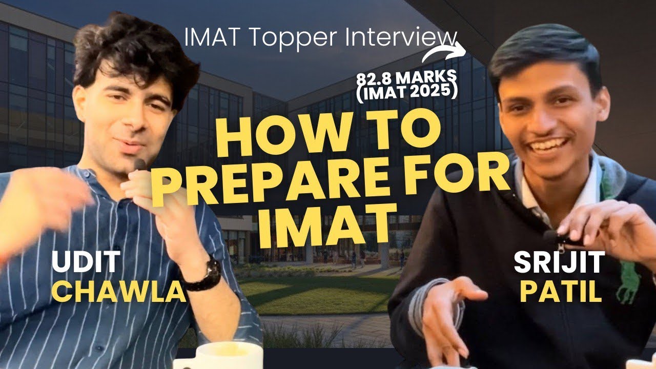 Как подготовиться к IMAT? | Интервью с лучшим результатом IMAT | 82,8 балла на IMAT 2025