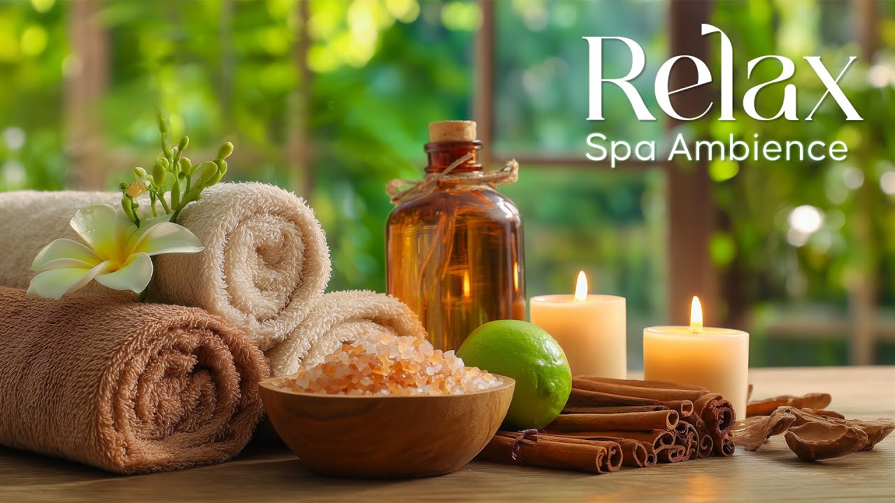 Soothing Spa Music for Relaxation 🌿 Tranquil Spa Ambience Eliminate Stress, Healing Mind and Body