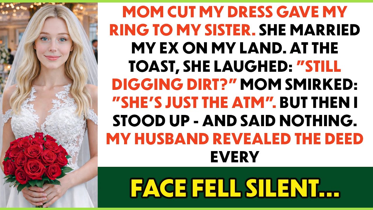 Mom Cut My Wedding Dress, Gave Sister My Ring—6 Months Later, I MARRIED A BILLIONAIRE...