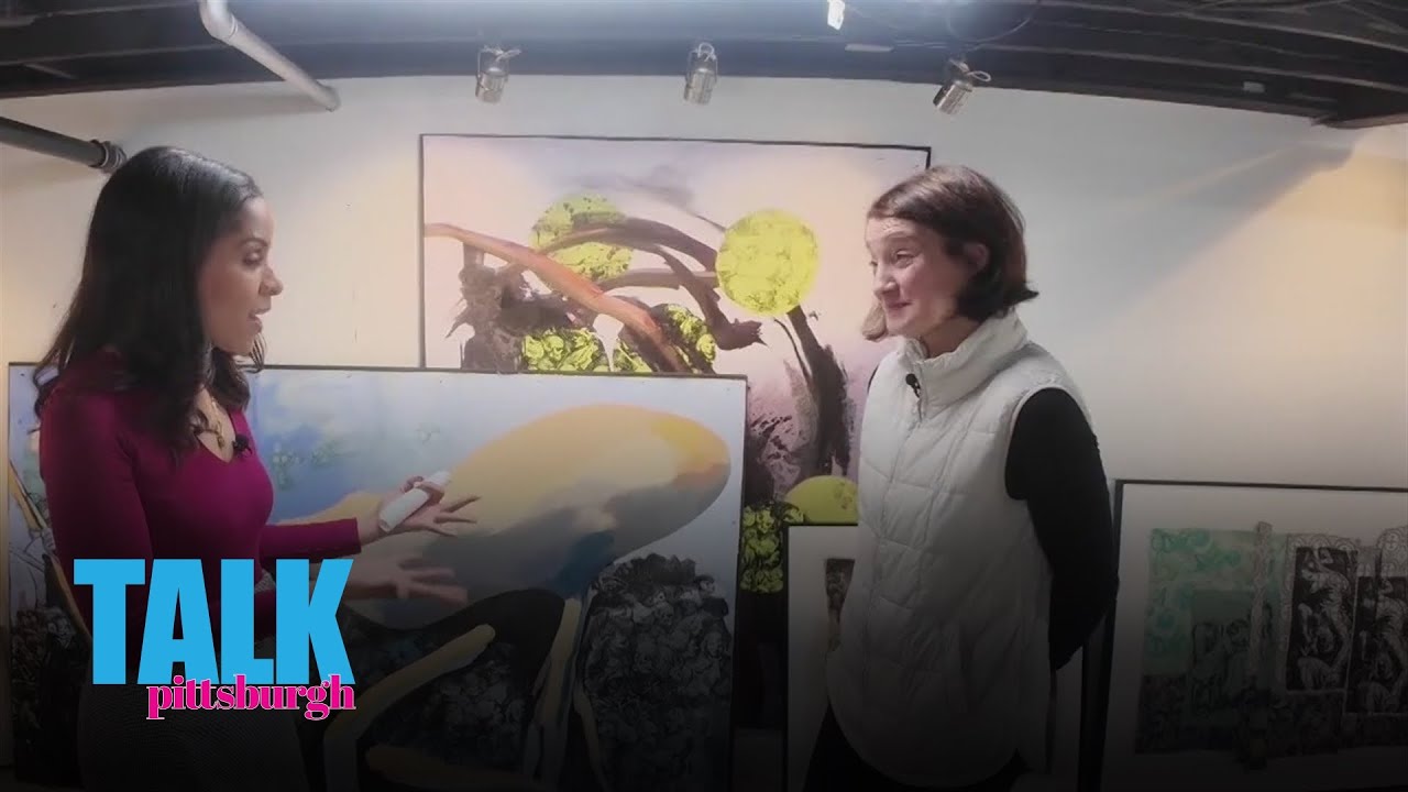 Pittsburgh artist Abby Franzen-Sheehan talks about her new exhibit