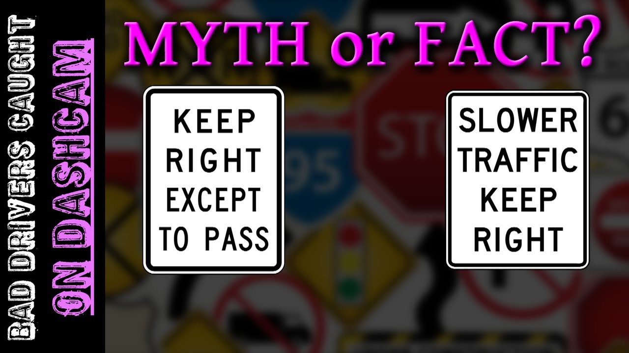MYTH or TRUTH? Left Lane Is Always A Passing Lane Everywhere