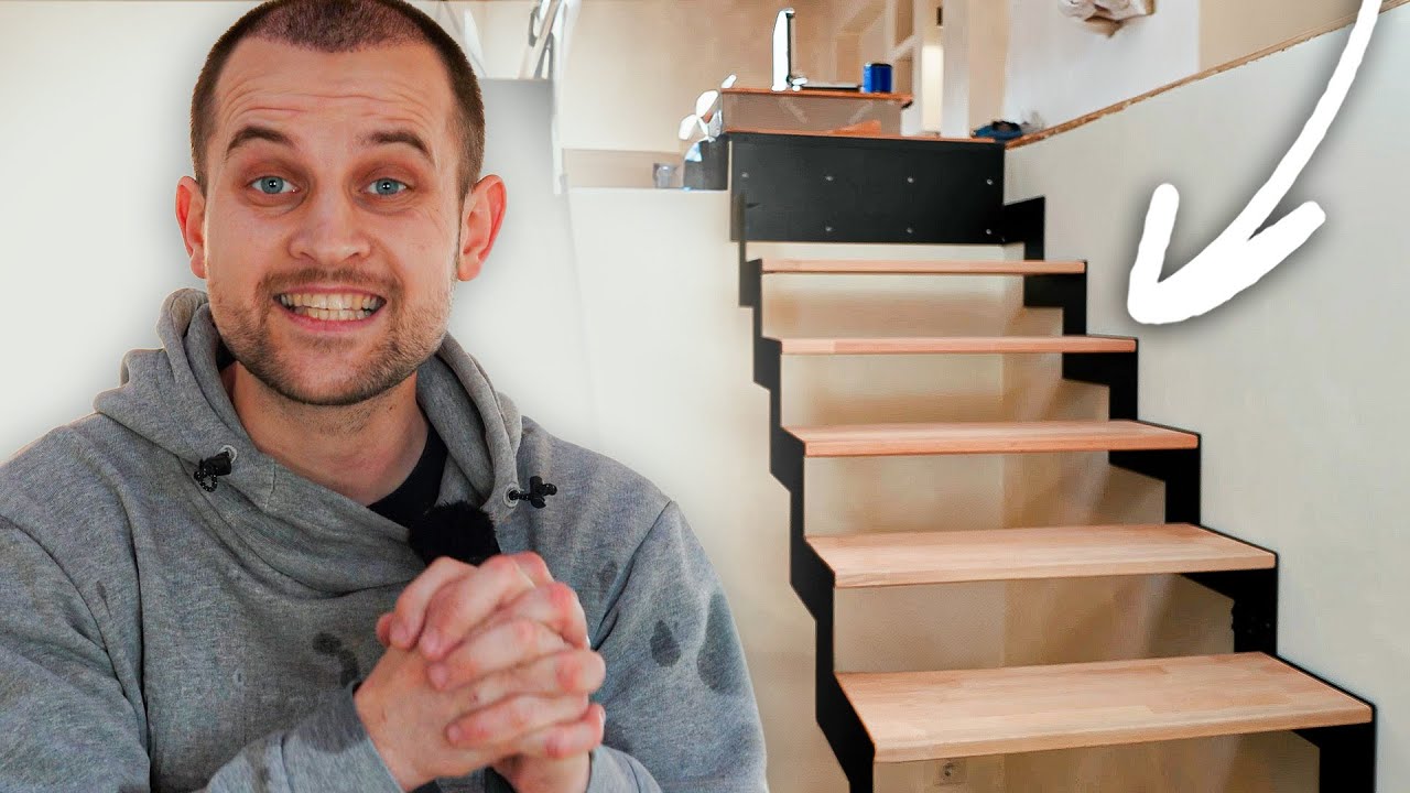 On pose ENFIN les Escaliers ! Bois & Métal !