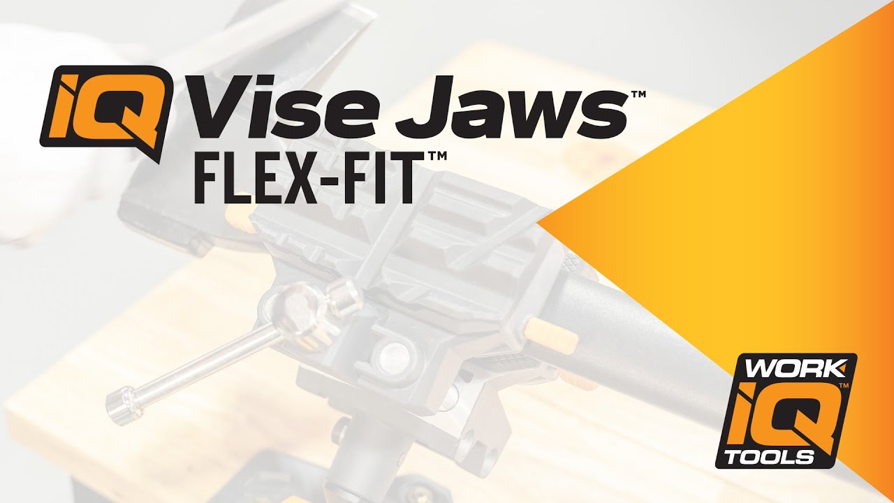 IQ Vise Jaws™ – Flex-Fit™ - Superior Gripping Vise Jaws For Many Jobs