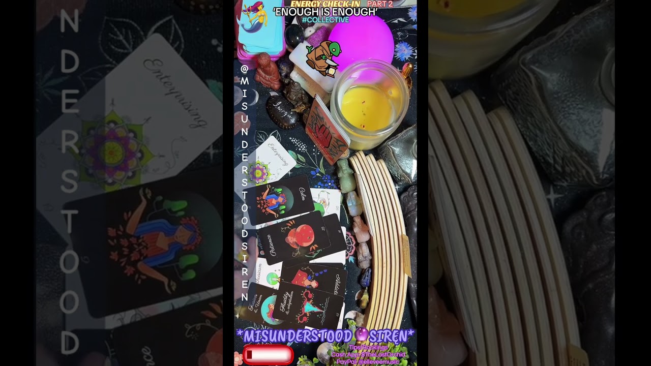 ‘ENOUGH IS ENOUGH’ (Part 2) #collectivereading #tarotreading #tarotreader #tarot #tarotonline 