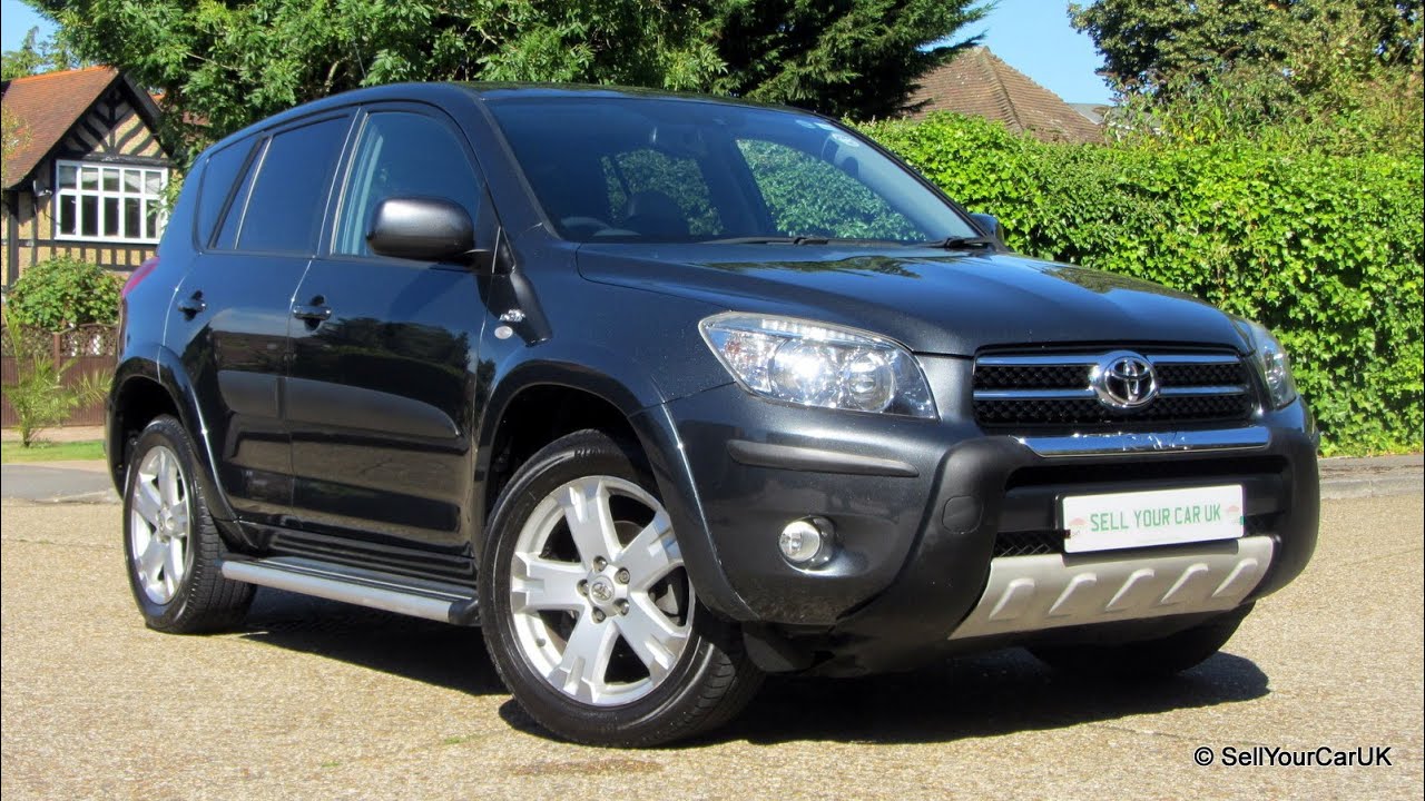 SOLD USING SELL YOUR CAR UK - 2008 TOYOTA RAV 4 T180 D4-D, STILL UNDER TOYOTA WARRANTY, ONE OWNER
