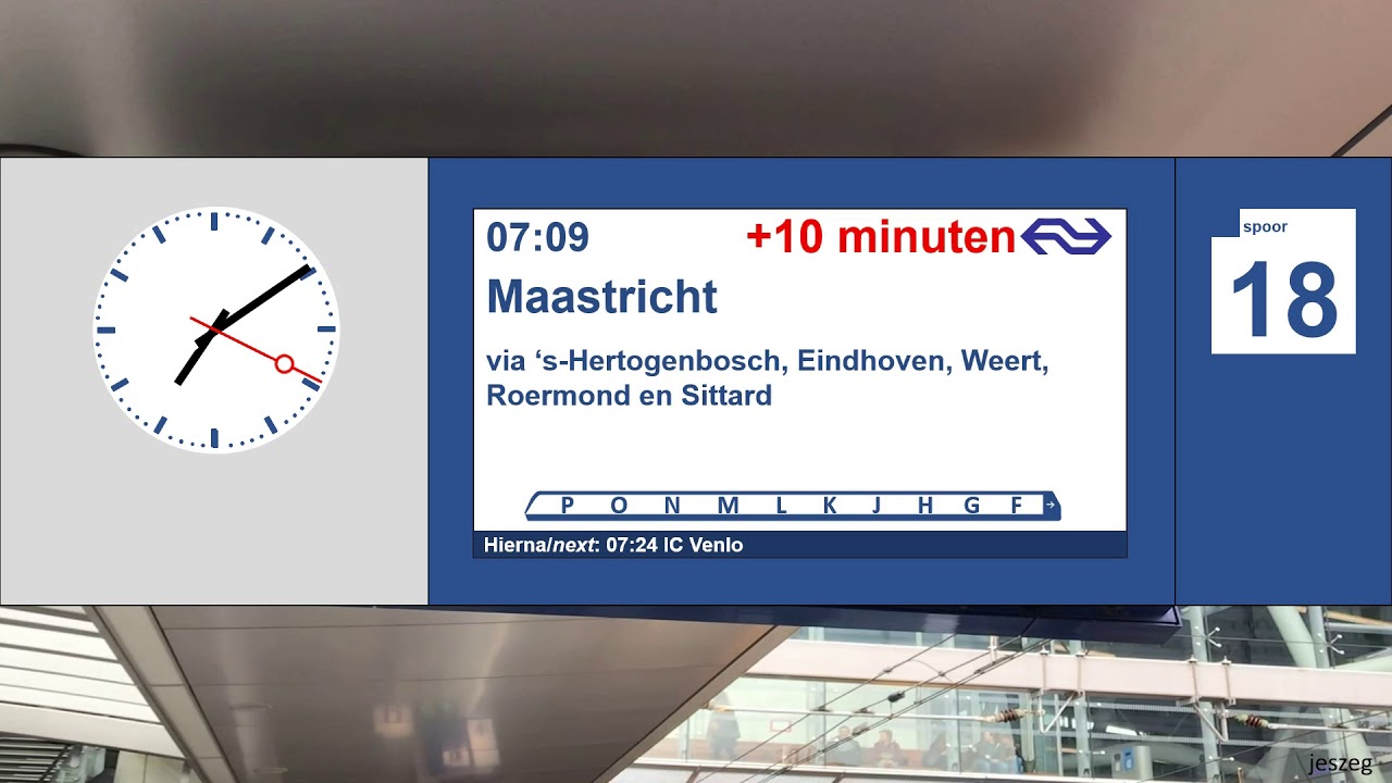 NS omroepen XXL Utrecht Centraal Tuffie Vos #2 (Beste reizigers)