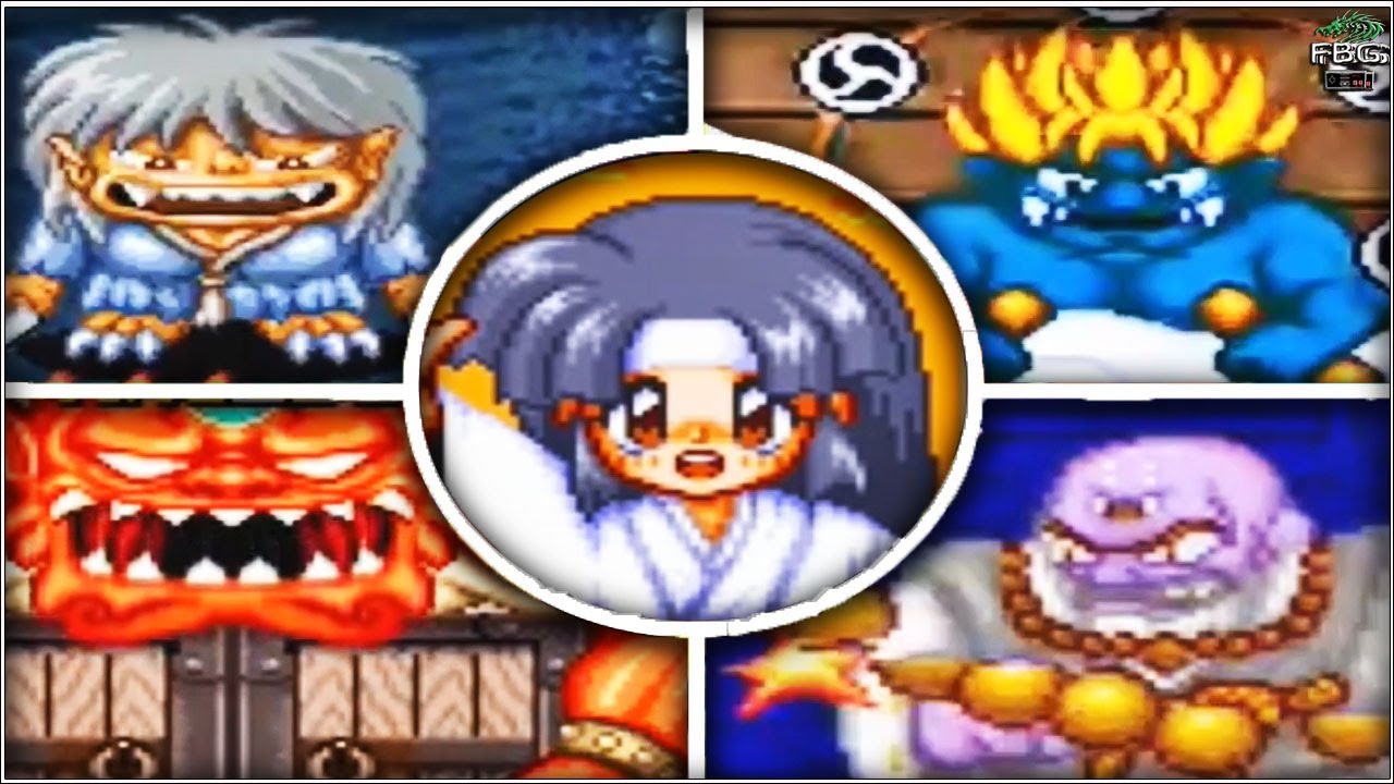 Pocky & Rocky 2 - All Bosses