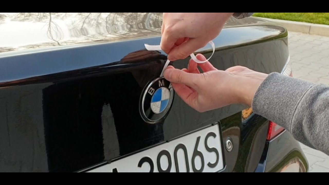 Wymiana znaczka / emblematu BMW - instrukcja