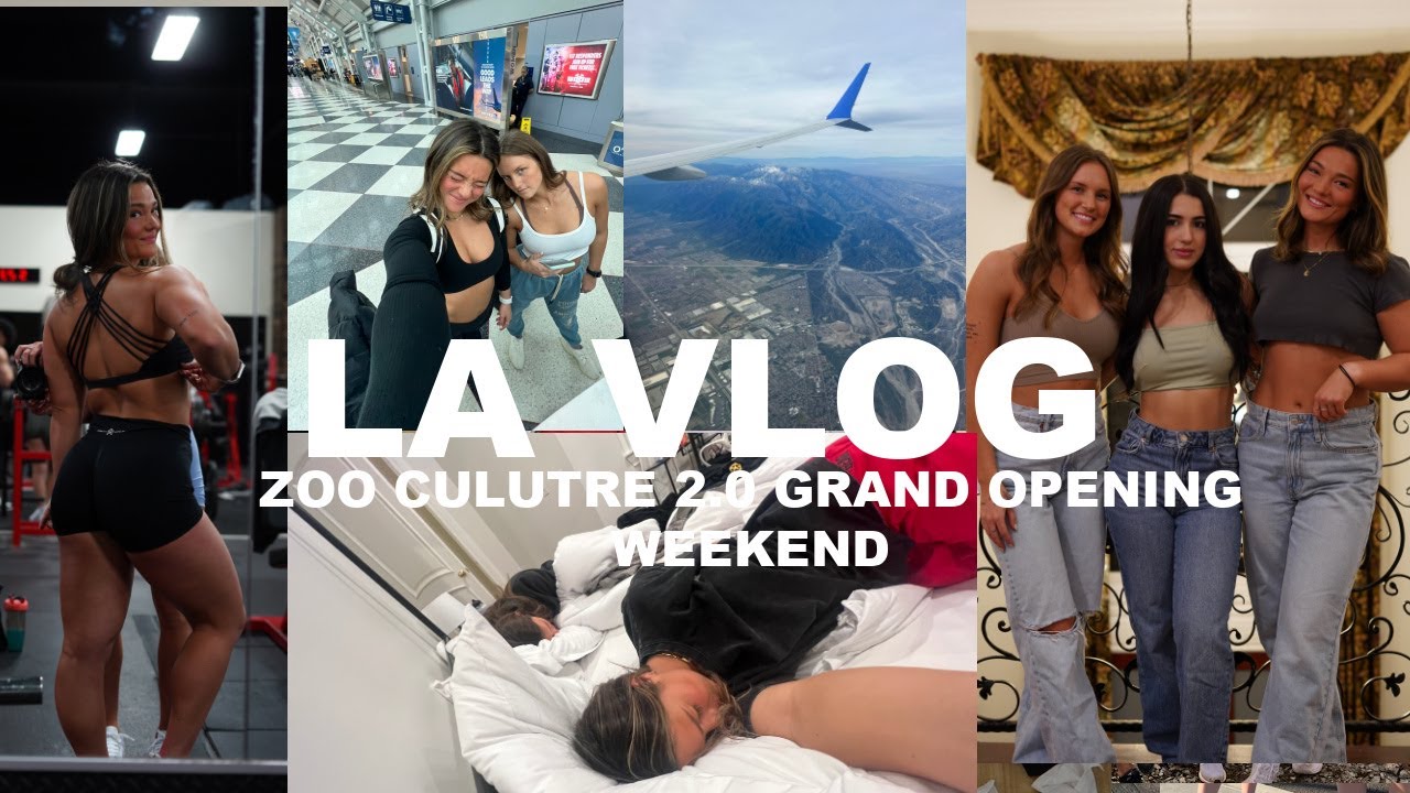 LA VLOG PART | ZOO CULTURE 2.0  GRAND OPENING WEEKEND