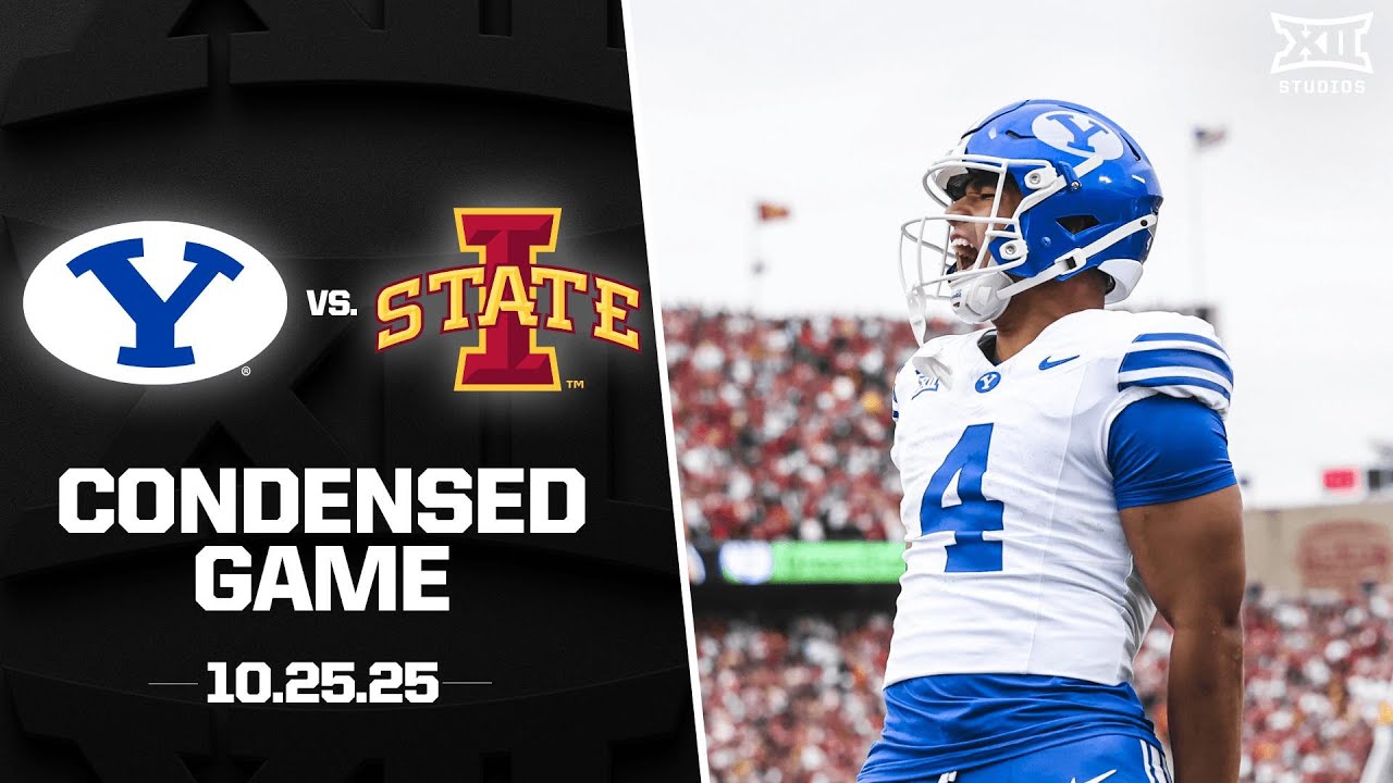 #11 BYU vs. Iowa State Condensed Game | 2025 Big 12 Football