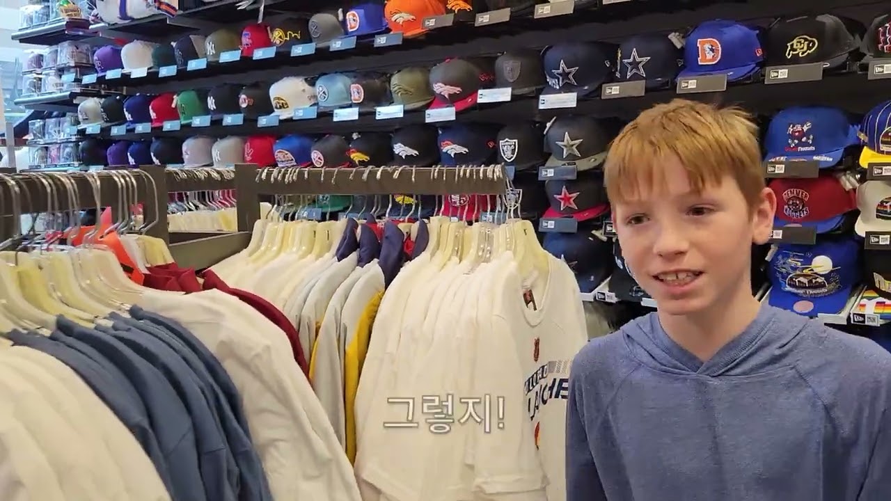 애들과 몰에 갔어요! AMWF 국제커플 국제가족 한미가족 한미커플 Went to Mall with Kids!