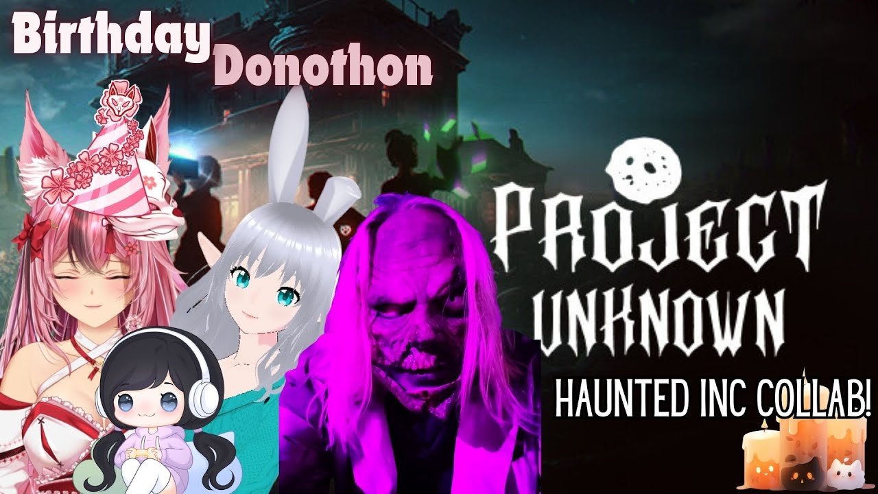 Haunted Inc Collab! @gggrotesque @nikivenus @moonbunnyvt | @kitsuafterdark | VOD