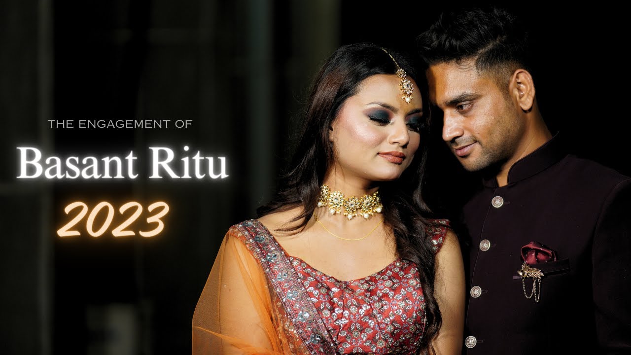 Ring Ceremony Cinematic Video Highlight | Ritu & Basant || 2023