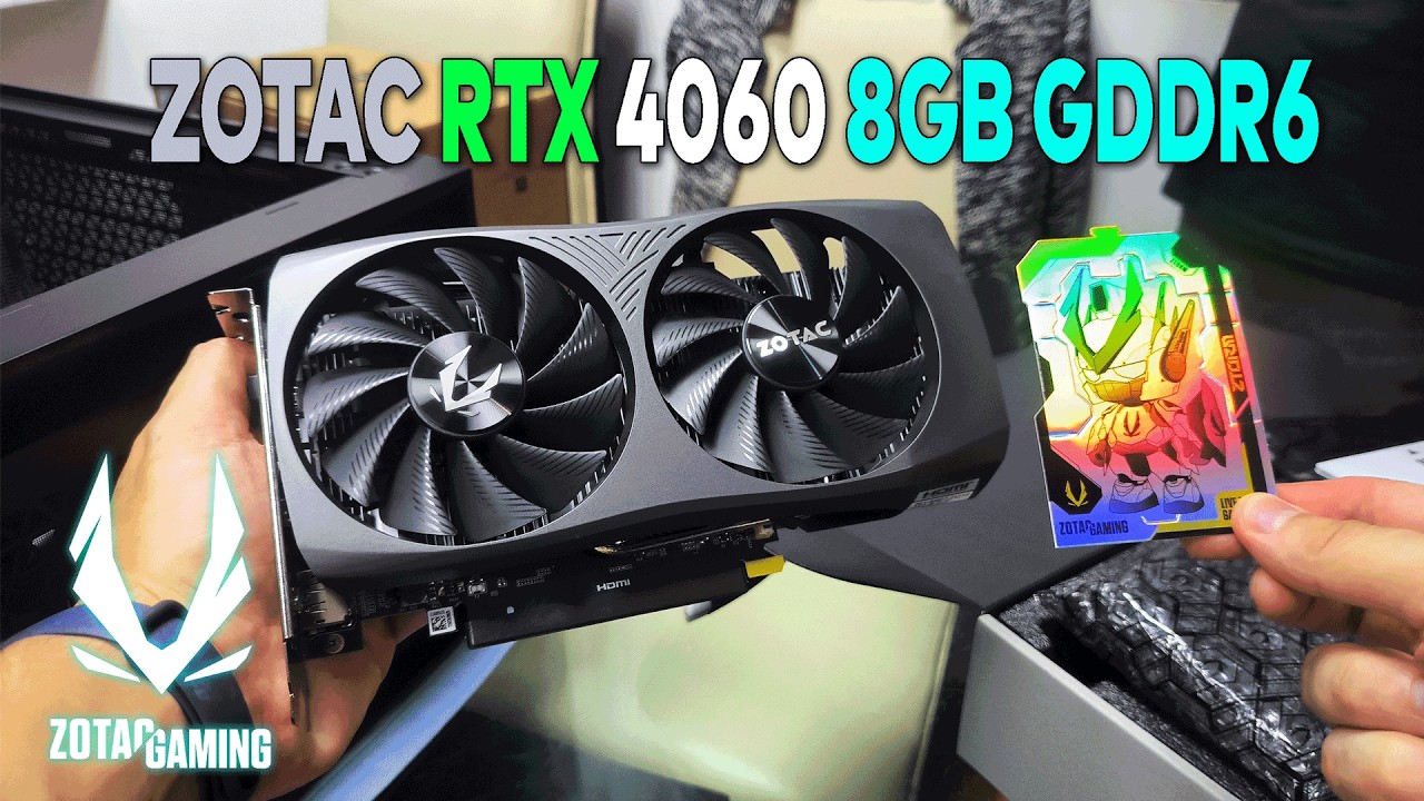 ZOTAC RTX 4060 Twin Edge OC | Unboxing, Instalacion & Review | Vale la pena esta grafica en 2025 ?