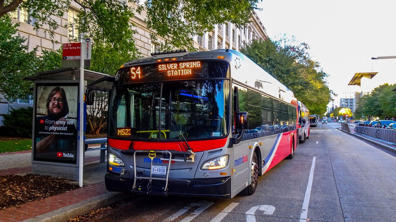 WMATA Metrobus 2016 New Flyer Xcelsior XDE40 #7349 On Route S4