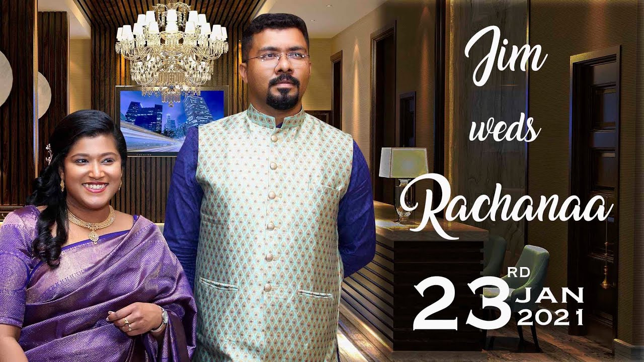 Jim & Rachanaa | Full Wedding & Reception | St. Thomas Orthodox Cathedral Church, Dubai | 23-01-2021