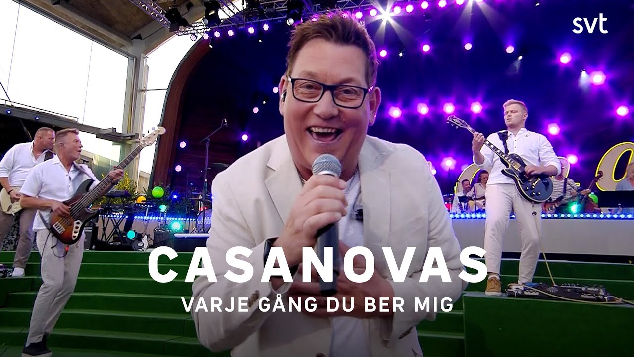 Casanovas  – Varje gång du ber mig | Allsång på Skansen 2022 | SVT