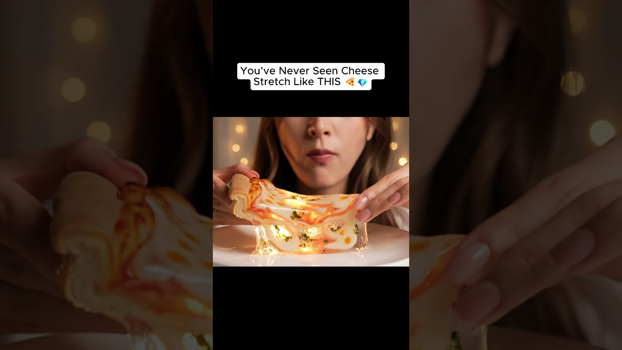 You’ve Never Seen Cheese Stretch Like THIS 🍕💎 