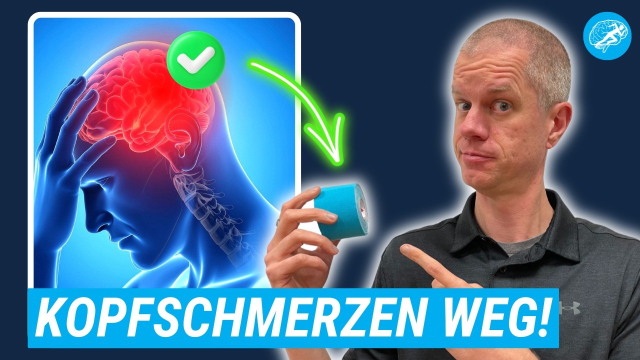 So kannst du Kopfschmerzen selbst lindern - mit einem Vagusnverv Tape