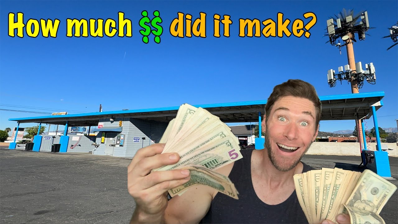 How much $$ did my Car Wash make in its first week?