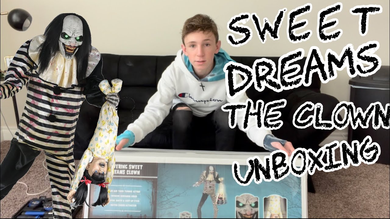 Spirit Halloween Sweet dreams The Clown Unboxing & Setup.