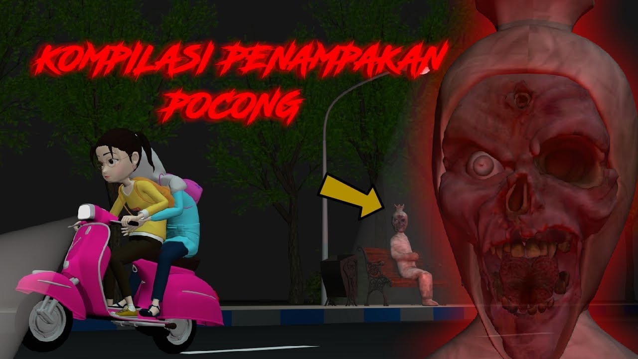 Kompilasi KAKINA  Full POCONG Seram Terbaru 2022