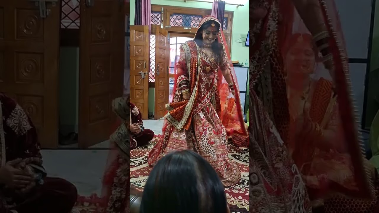 नई बहू का बरात आने के बाद नाच गाने का शगुन ll