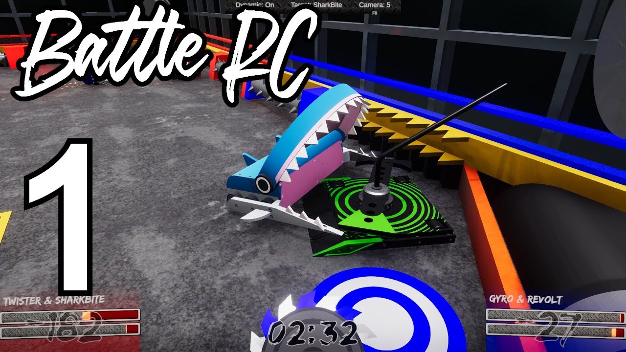 A new robot combat game!? Battle RC EP1